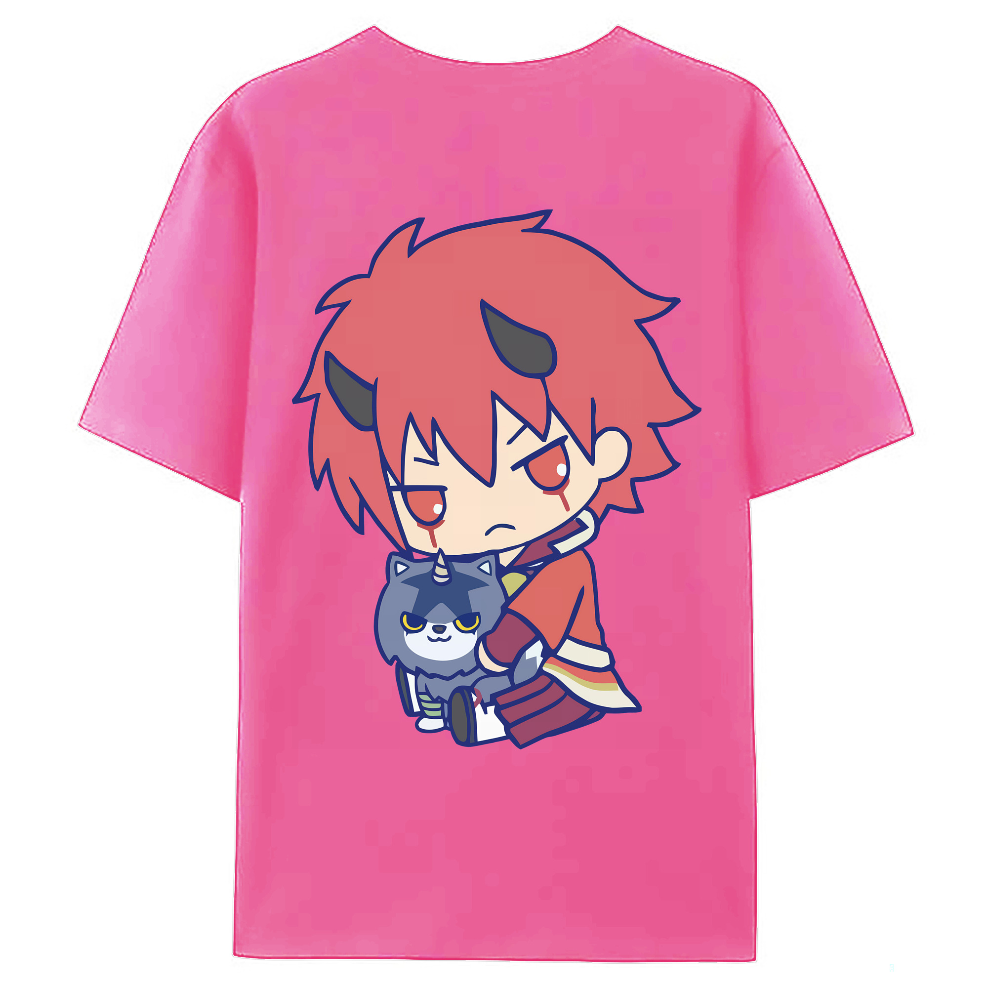 （画像用） 転スラ Regarding Reincarnated to Slime レディース半袖Tシャツ(バックプリント)